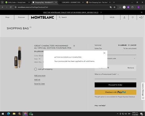 montblanc discount coupon